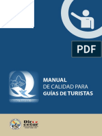 Manual de Calidad para Guias de Turistas