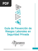 Guia de Prevencion de Riesgos Laborales en Seguridad Privada