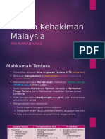 Sistem Kehakiman Malaysia - Pengajian Am