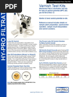 VTK Varnish Potential Test Kits PDF