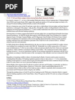 10-05-05 Countrywide, Bank of America (NYSE:BAC), and Its President Brian Moynihan - Compilation of Records - Evidence of Racketeering S