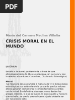 Crisis Moral en El Mundo