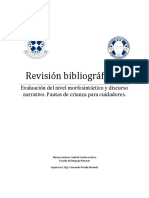 Evaluación Morfosintáctica, DN y Pautas de Crianza