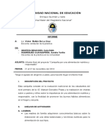 Informe Campaña Nutricion 1