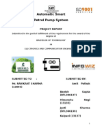 Major Project Report On Automatic Petrol Pump System