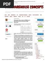 Dimension Hierarchies in OBIEE - Level-Based Hierarchy and Parent-Child Hierarchy