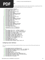 (CCNA) Cisco Commands Cheat Sheet #3 - Boubakr Tech