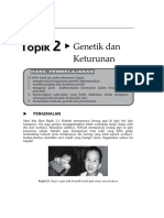 Topik 2 Genetik Dan Keturunan