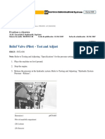 Relief Valve (Pilot) - Test and Adjust