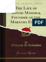 The Life of Shivaji Maharaj Founder of The Maratha Empire 1000694573