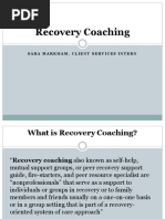 Recovery Coaching