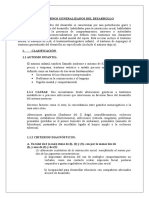 Informe Autismo, Psicopatologia