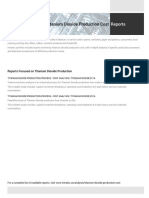 Techno-Economic Assessment About Titanium Dioxide