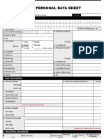 PDS Form