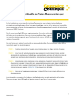 Instrucciones Instalación Tubos LED