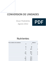 Conversión de Unidades PDF