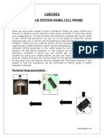 LGEC001: Door Lock System Using Cell Phone