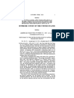 American Elec. Power Co. v. Connecticut, 131 S. Ct. 2527 (2011)