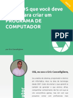 Ebook 8 Passos Que Voce Deve Seguir para Criar Um Programa de Computador