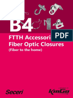 FTTH Accessories Fiber Optic Closures: (Fiber To The Home)