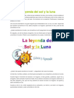 La Leyenda Del Sol y La Luna