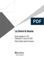 Ley General de Aduanas