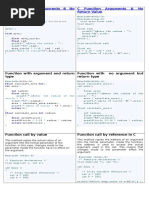 C Function No Arguments