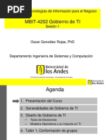 Generalidades-Diseño Gobierno de Ti