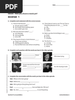 UNIT 02 TV Activity Worksheets