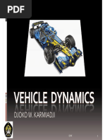 Lecture On Vehicle Dynamics 1