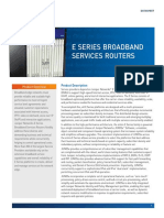 Juniper E Series Datasheet