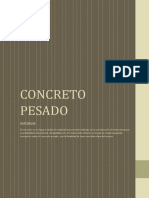 Concreto Pesado