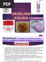 Vaselina Solida 