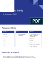 Mdd-Case Study