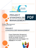 Identify Stakeholder Register