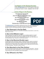 Physico-Chemical Aspect of The Dyeing Process:: 1. Dye Dispersed in The Dye Bath