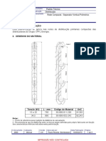 GED 2860 - Rede Compacta - Separador Vertical Polimérico