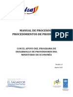 Manual de Procesos y Procedimientos de Producción