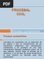 Procesos Sumarisimo