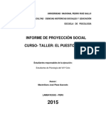 Informe Del Proyecto El Puesto Es Mio