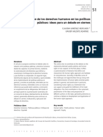 El Enfoque de Los Derechos Humanos en Las Politicas Publicas