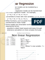 Nonlinear Regression