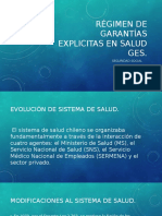 Régimen de Garantías Explicitas en Salud GES