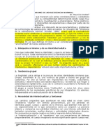 Sindrome de Adolescencia Normal