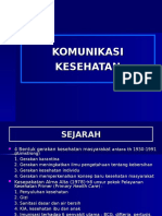 Komunikasi Kesehatan Rev