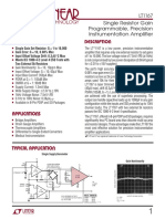 LT1167 Instr Amp
