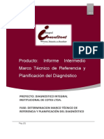 Diagnostico Integral Institucional Cotes Ltda. - Primer Informe