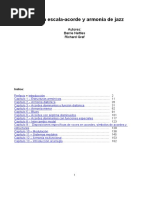 La Teoría Escala Acorde y Armonía de Jazz PDF