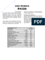 Ficha Técnica R410a PDF