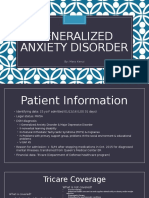 Generalized Anxiety Disorder: By: Mary Kenui